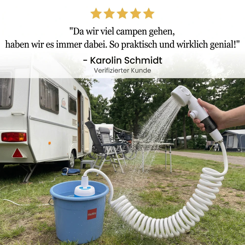 Vellurio™ Camping Dusche Set