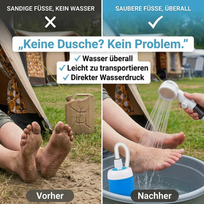 Vellurio™ Camping Dusche Set