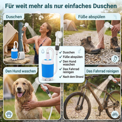 Vellurio™ Camping Dusche Set